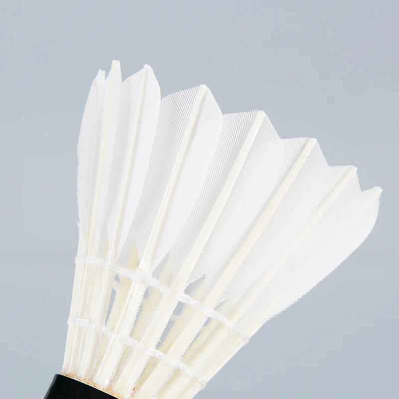 LINGMEI LING MEI 12 PCS F8 Badminton Goose Feather Badminton Shuttlecock - Image 5