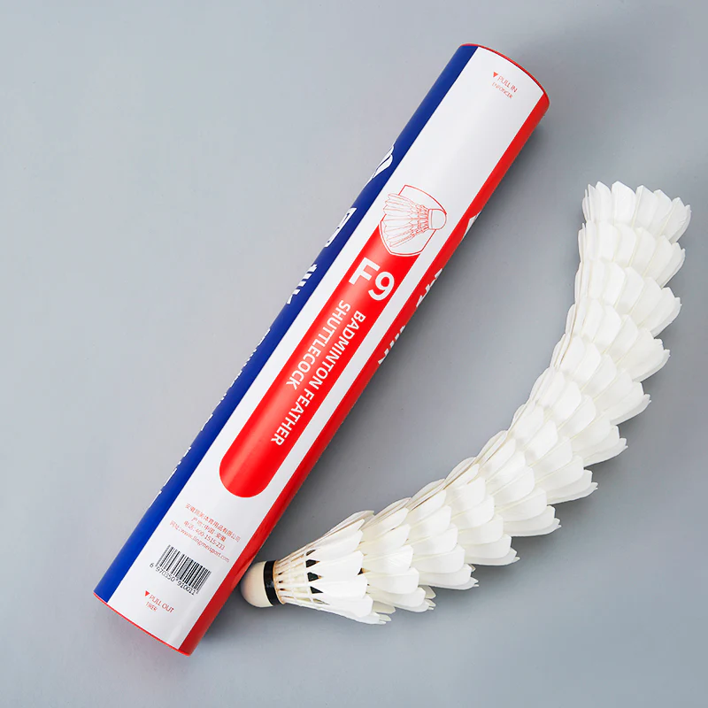 LINGMEI LING MEI 12 PCS F9 Badminton Goose Feather Badminton Shuttlecock - Image 2