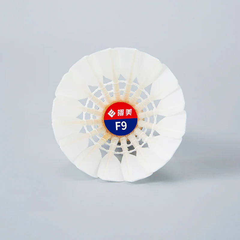LINGMEI LING MEI 12 PCS F9 Badminton Goose Feather Badminton Shuttlecock - Image 3