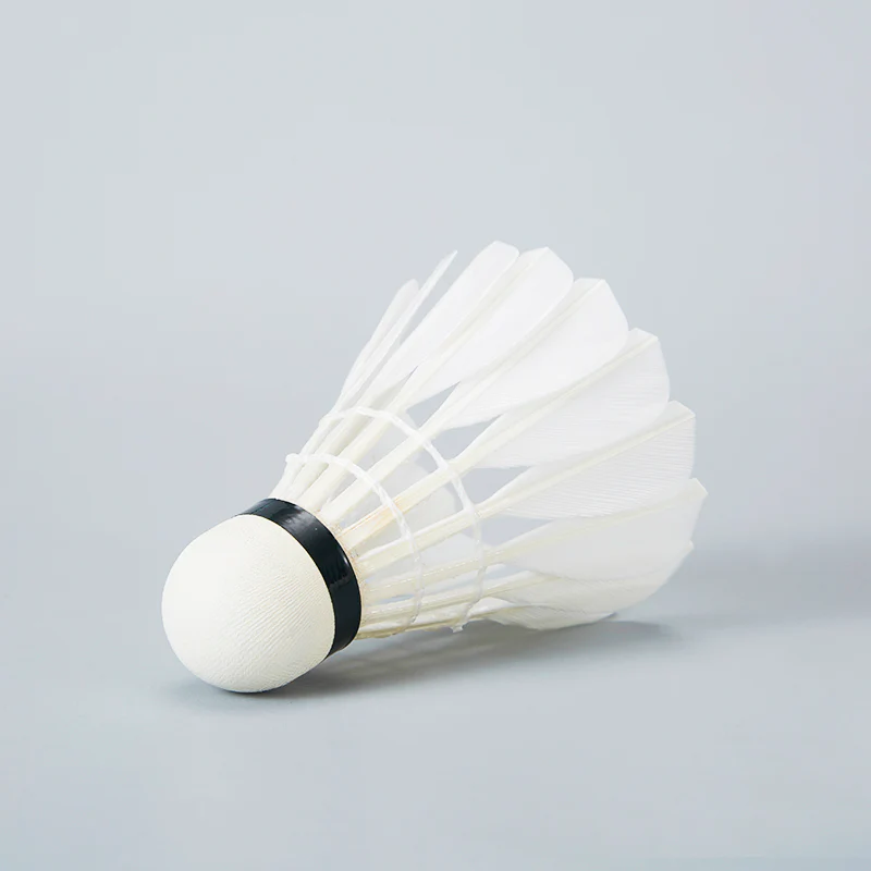 LINGMEI LING MEI 12 PCS F9 Badminton Goose Feather Badminton Shuttlecock - Image 4