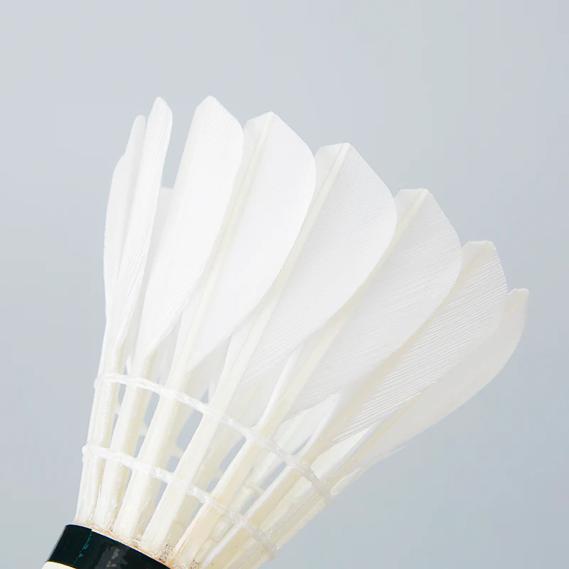 LINGMEI LING MEI 12 PCS F9 Badminton Goose Feather Badminton Shuttlecock - Image 5