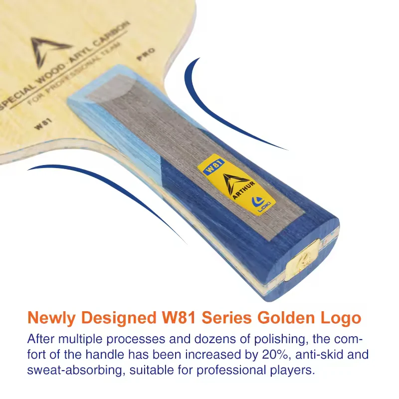LOKI W81 Outer 7 Ply Table Tennis Blade - Image 6