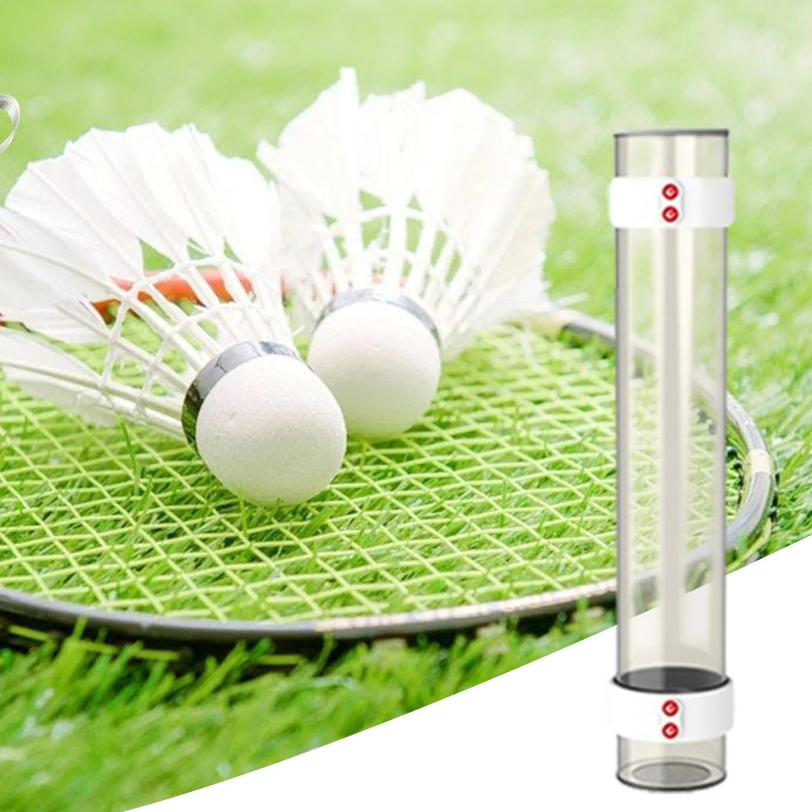 SP x SPORT SPP Magnetic Badminton Shuttlecock Holder Tube - Portable & Secure Shuttlecock Organizer for Backyard, PE - Image 16