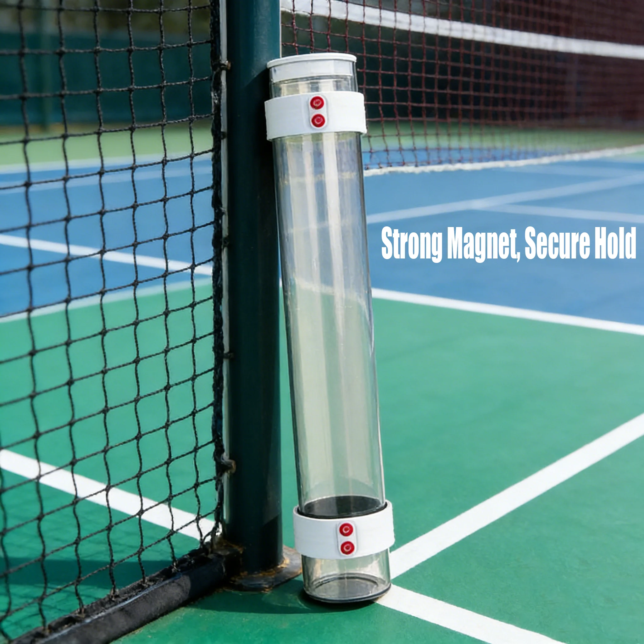 SP x SPORT SPP Magnetic Badminton Shuttlecock Holder Tube - Portable & Secure Shuttlecock Organizer for Backyard, PE - Image 19