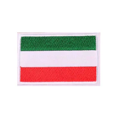 Mini Embroidered Flag Patch with Velcro – Tactical Hook & Loop Badge for Bags - Image 17