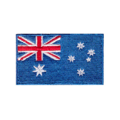 Mini Embroidered Flag Patch with Velcro – Tactical Hook & Loop Badge for Bags - Image 2