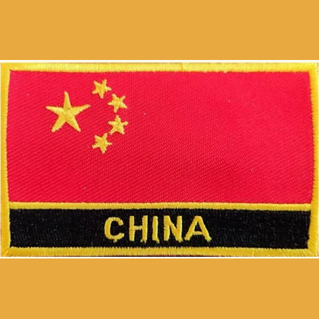 Mini Embroidered Flag Patch with Velcro – Tactical Hook & Loop Badge for Bags - Image 3