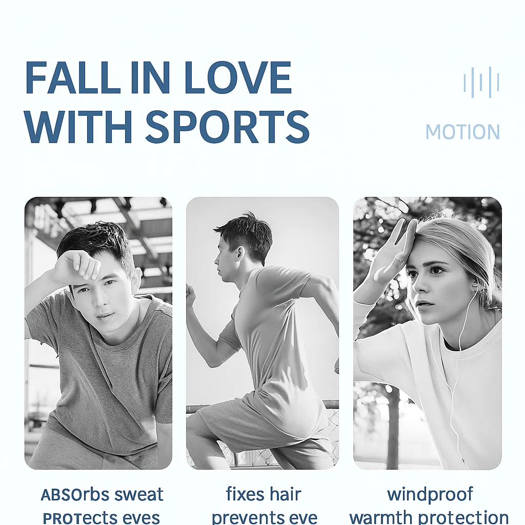 MIZUNO Sports Hair Band - Antiperspirant Band, Running Sweat Dissipation Headband - Image 4