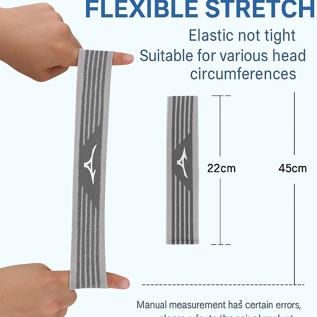 MIZUNO Sports Hair Band - Antiperspirant Band, Running Sweat Dissipation Headband - Image 5