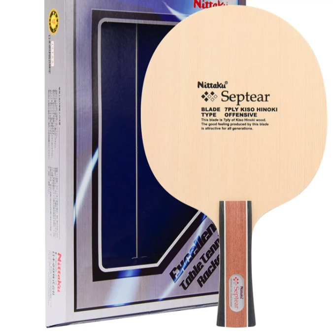NITTAKU Septear 7-Ply Wood Table Tennis Blade - Image 2