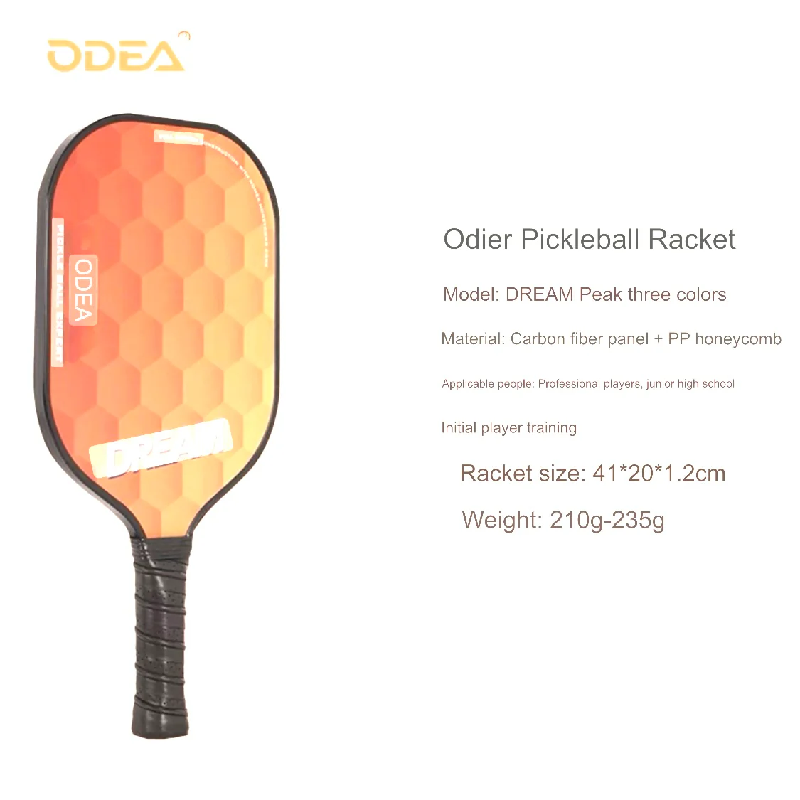 ODEA Pickleball Paddles Racket DREAM POWER - Image 3