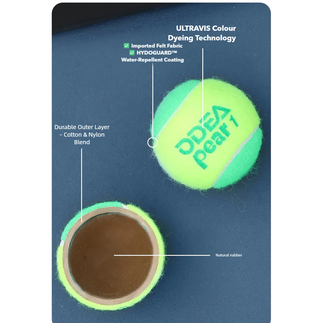ODEA Stage 2 ORANGE 48 PCS Children Beginners Tennis Balls Low Compression Slower Speed - Image 22