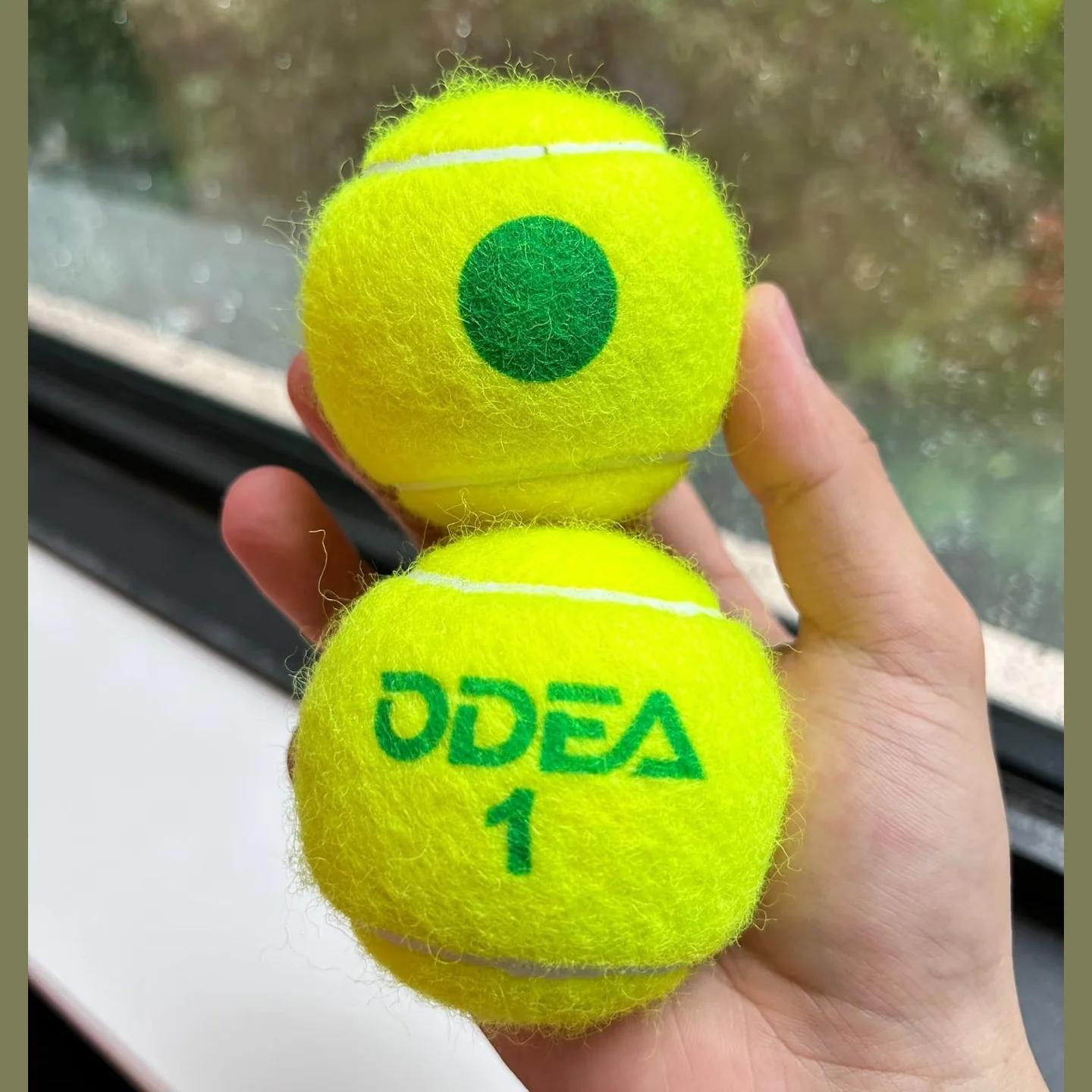 ODEA Stage 1 Green Point Tennis Balls – Low Compression Kids Tennis Balls (60 pcs) - Image 8