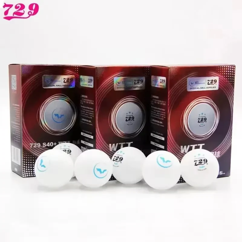 Original 729 Friendship WTT 3 Stars Table Tennis Balls - Image 3