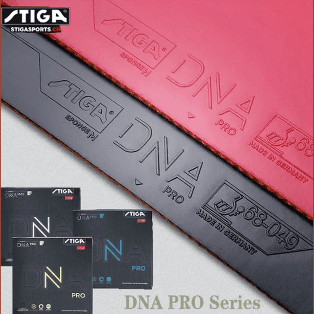 STIGA Original STIGA DNA PRO M / H / S Table Tennis Rubber Pimples-in Internal Powerful Ping Pong Rubber for Professional cake sponge - Image 2