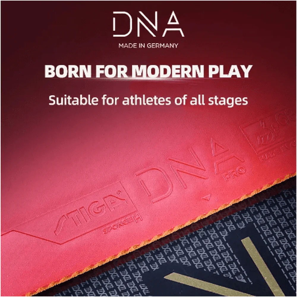 STIGA Original STIGA DNA PRO M / H / S Table Tennis Rubber Pimples-in Internal Powerful Ping Pong Rubber for Professional cake sponge - Image 3