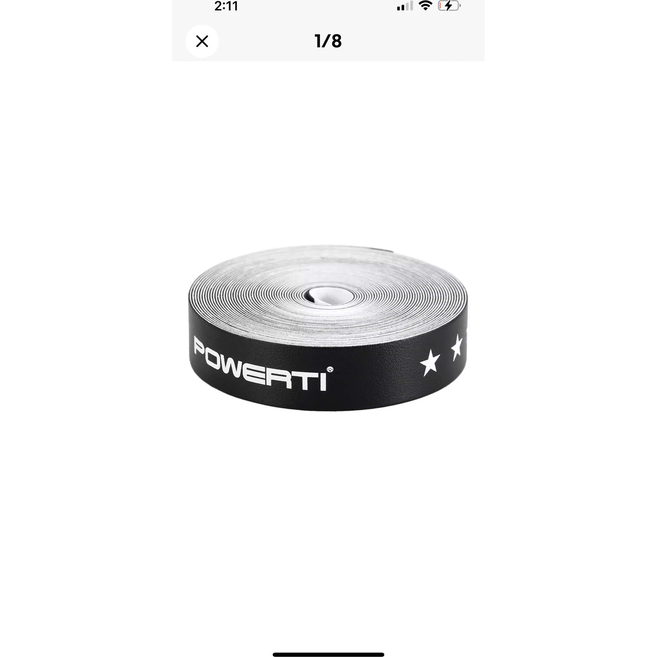 POWERTI Badminton Racket Head Tape 1.8*500CM - Image 6