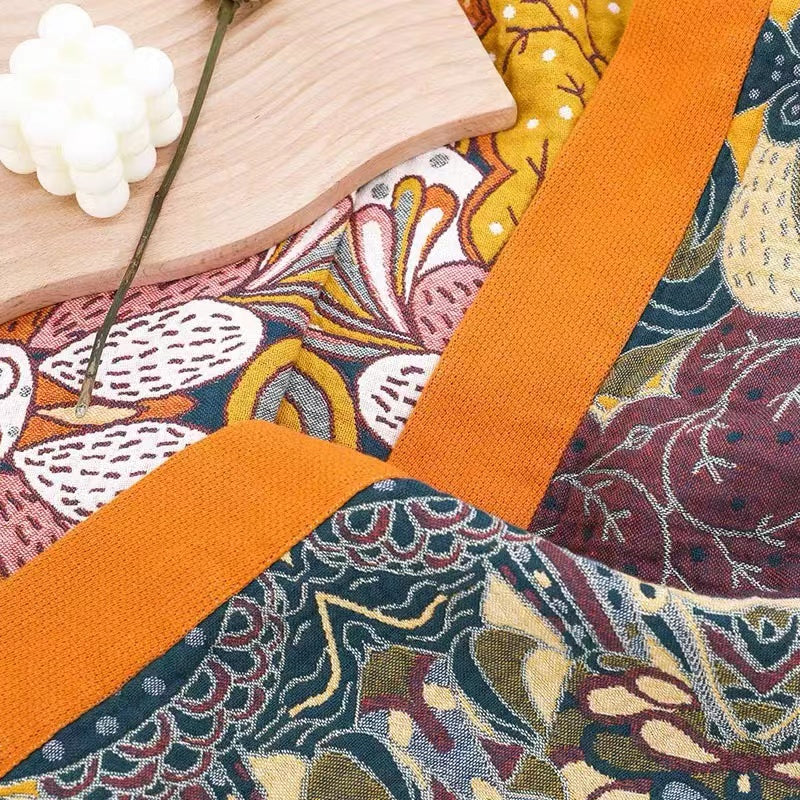 Pure Cotton Gauze Blanket - Nap Blanket Air Conditioning Quilt Summer Cool Quilt - Image 3