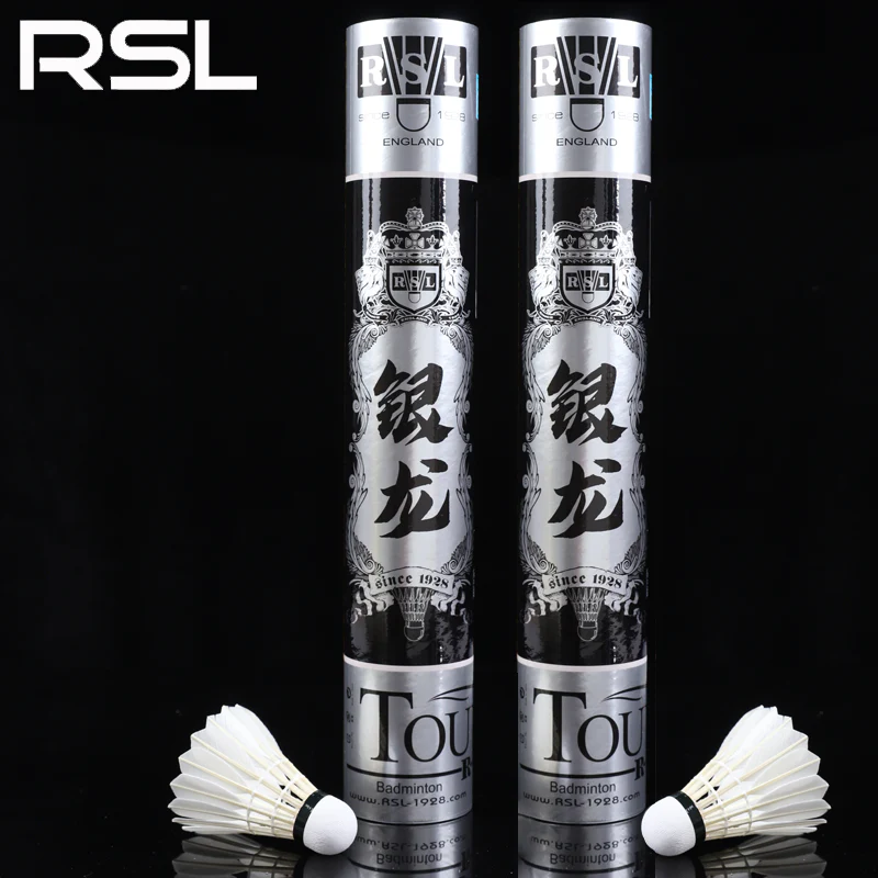 RSL 12 PCS 金龙 Badminton Duck Feather Badminton Shuttlecock - Image 3