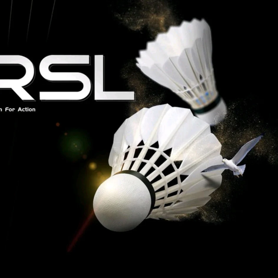 RSL 12 PCS NO.3 Badminton Goose Feather Badminton Shuttlecock - Image 4
