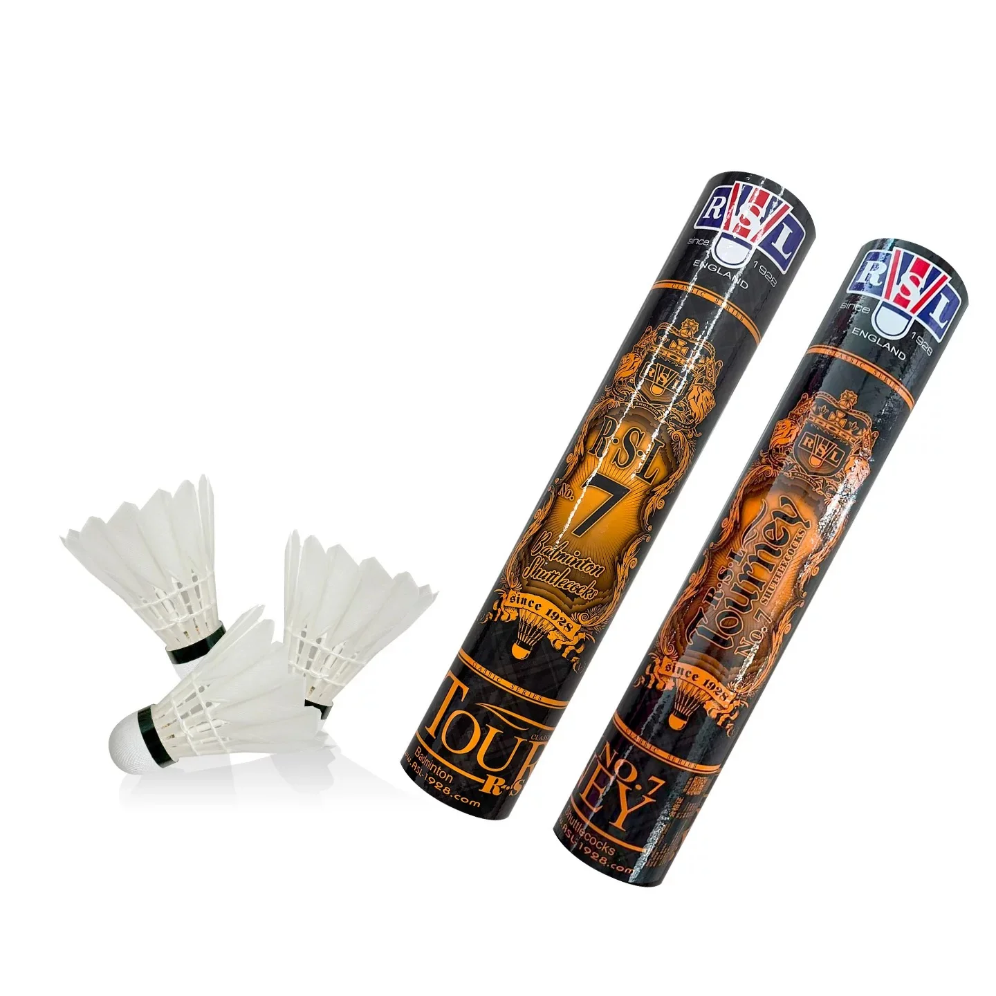 RSL 12 PCS No.7 Badminton Duck Feather Badminton Shuttlecock - Image 2