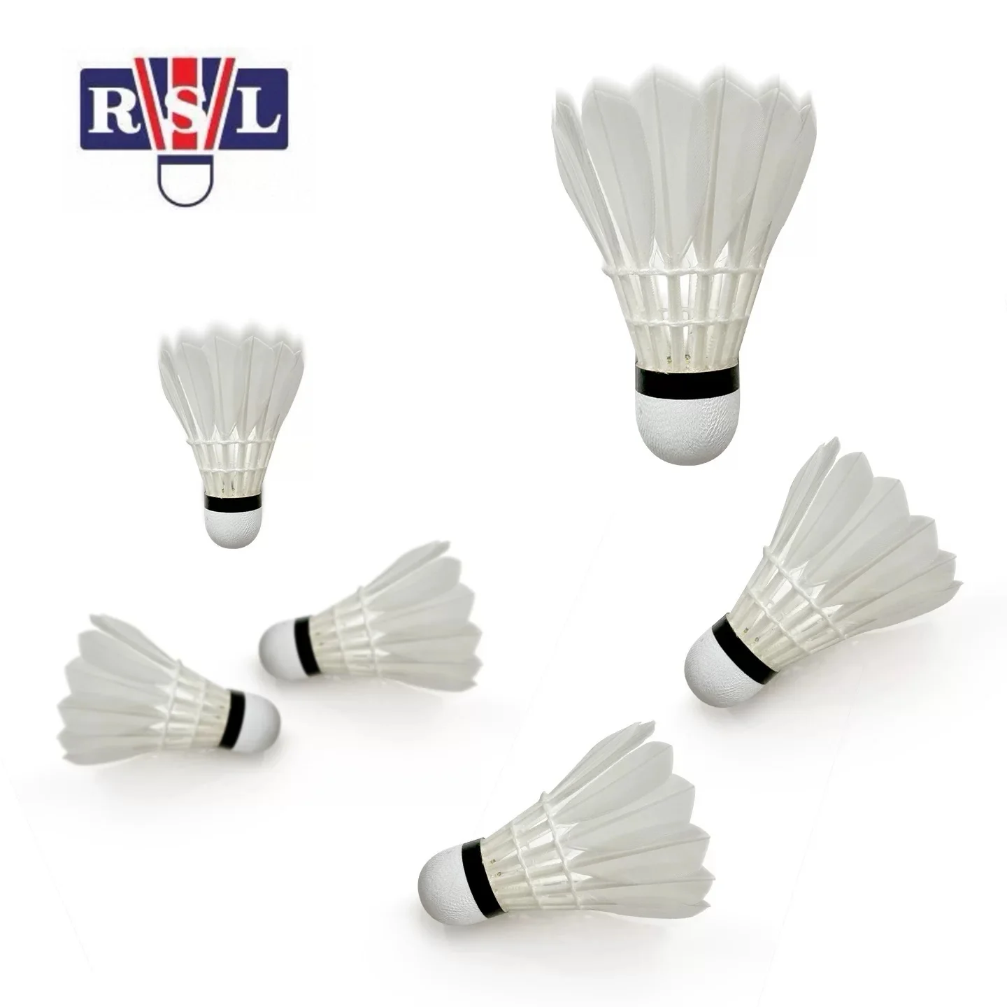 RSL 12 PCS No.7 Badminton Duck Feather Badminton Shuttlecock - Image 3