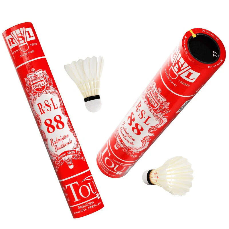 RSL 12 PCS RSL 88 Badminton Duck Feather Badminton Shuttlecock - Image 3