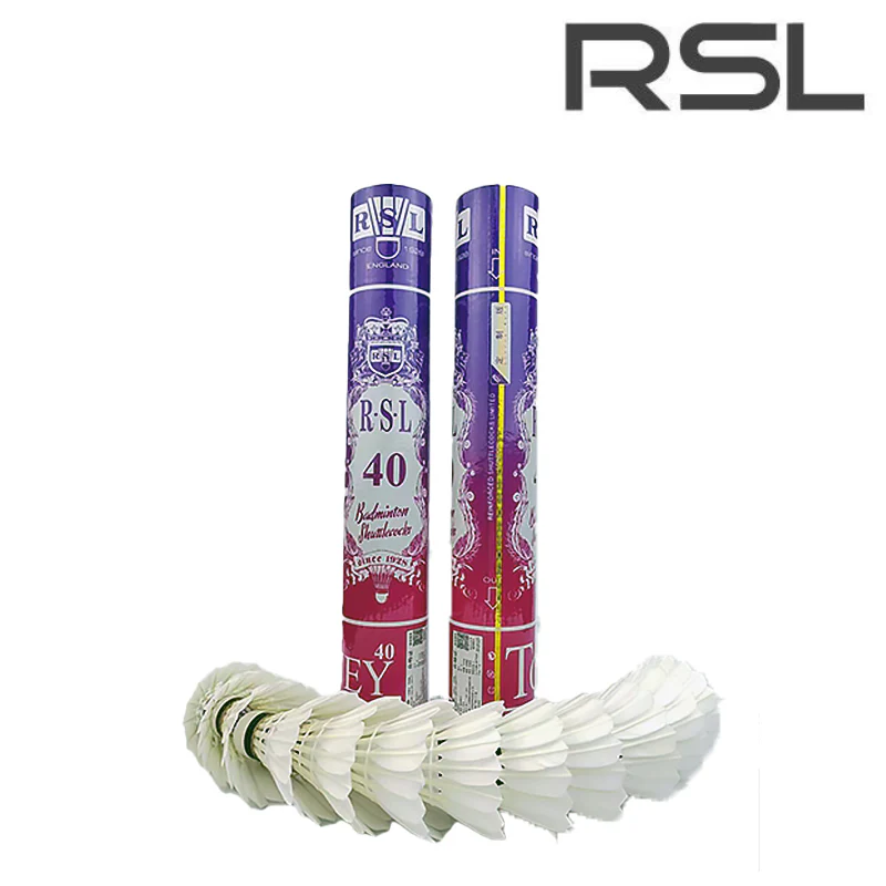 RSL 12 PCS RSL40 Badminton Goose Feather Badminton Shuttlecock - Image 3