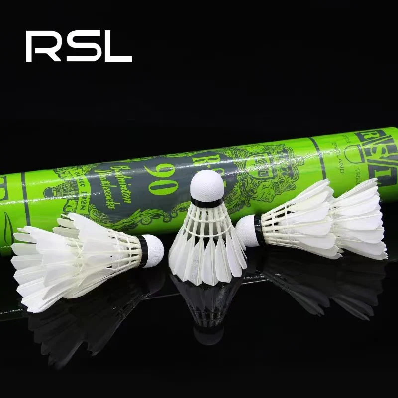 RSL 12 PCS RSL90 Badminton Goose Feather Badminton Shuttlecock - Image 4