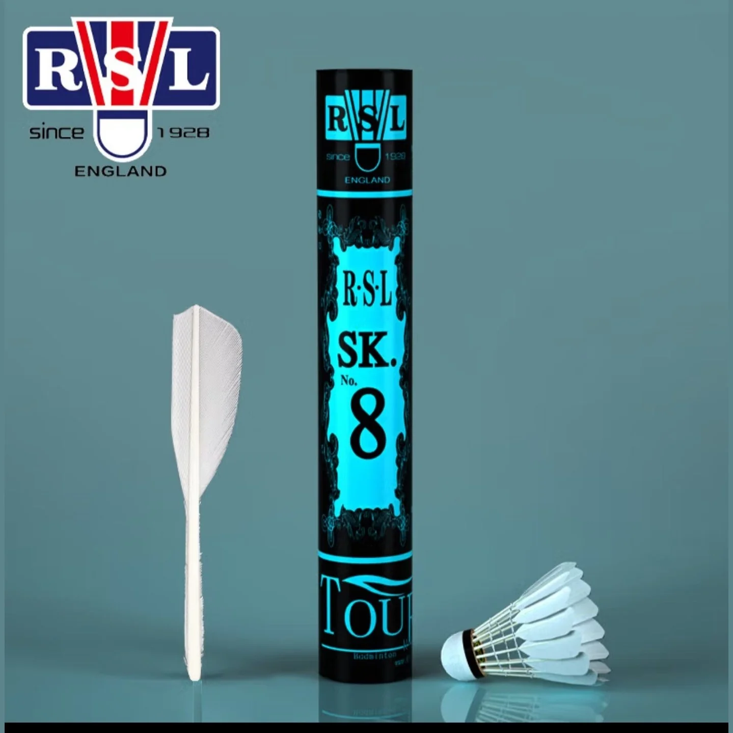 RSL 12 PCS SK8 Badminton Duck Feather Badminton Shuttlecock - Image 3