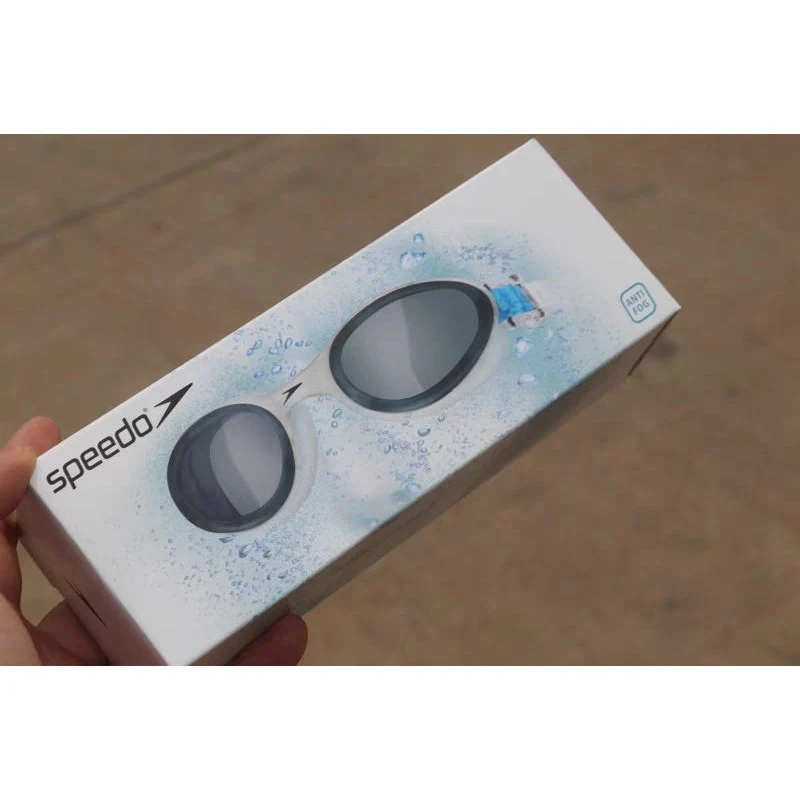 SPEEDO313011 Sports Swimming Goggles White(00) Deep Black(97) - Image 6