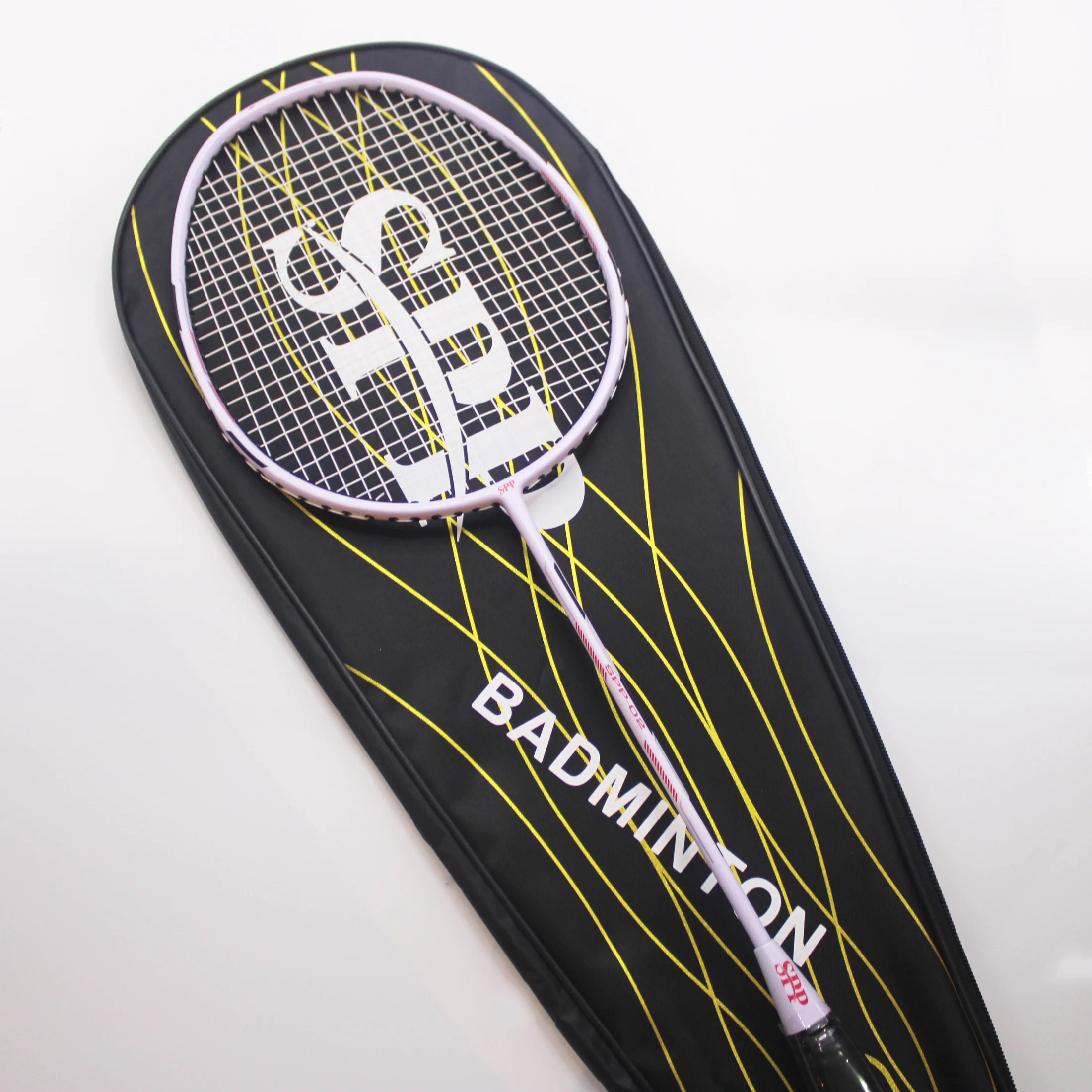 SPP 2 Player Strung Badminton Rackets Set SPP02 with a Free Full Cove - Image 6