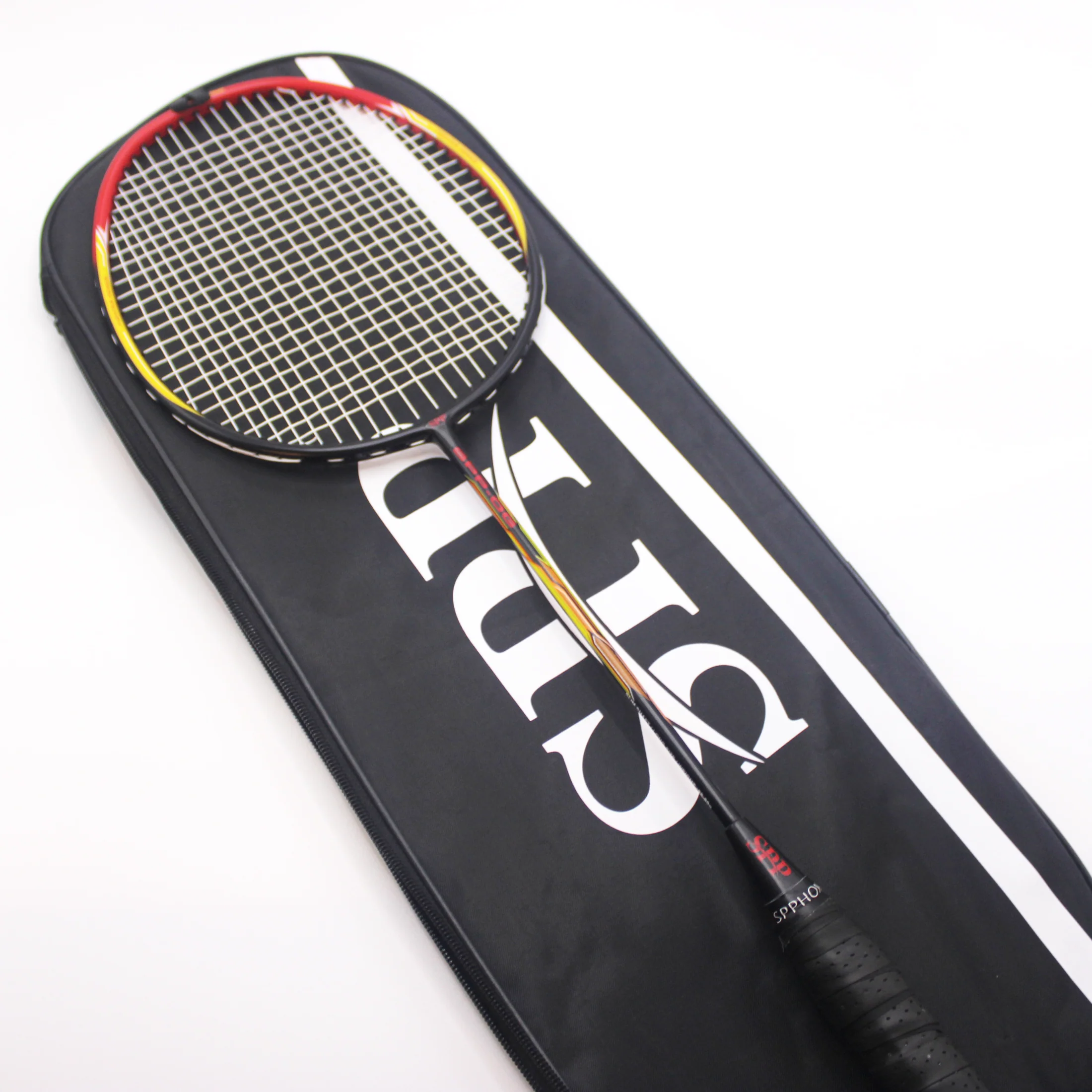 SPP 2 Player Strung Badminton Rackets Set SPP-OG Shaft Graphite with a Free Full Cover - Image 10