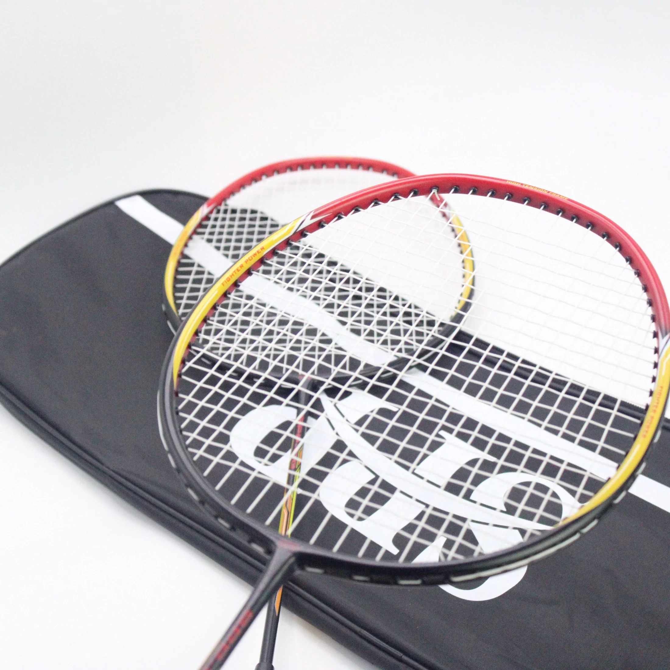 SPP 2 Player Strung Badminton Rackets Set SPP-OG Shaft Graphite with a Free Full Cover - Image 11
