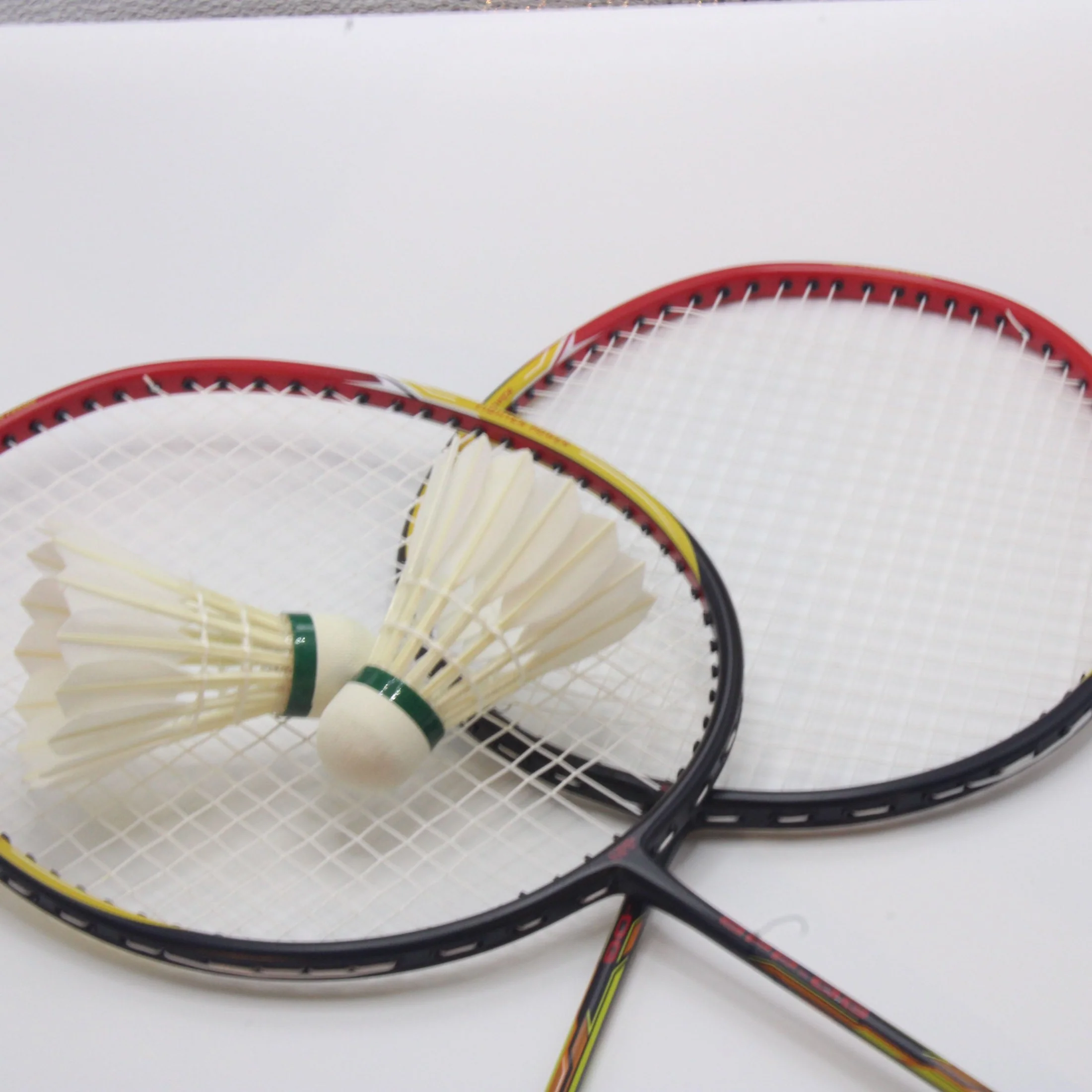 SPP 2 Player Strung Badminton Rackets Set SPP-OG Shaft Graphite with a Free Full Cover - Image 12