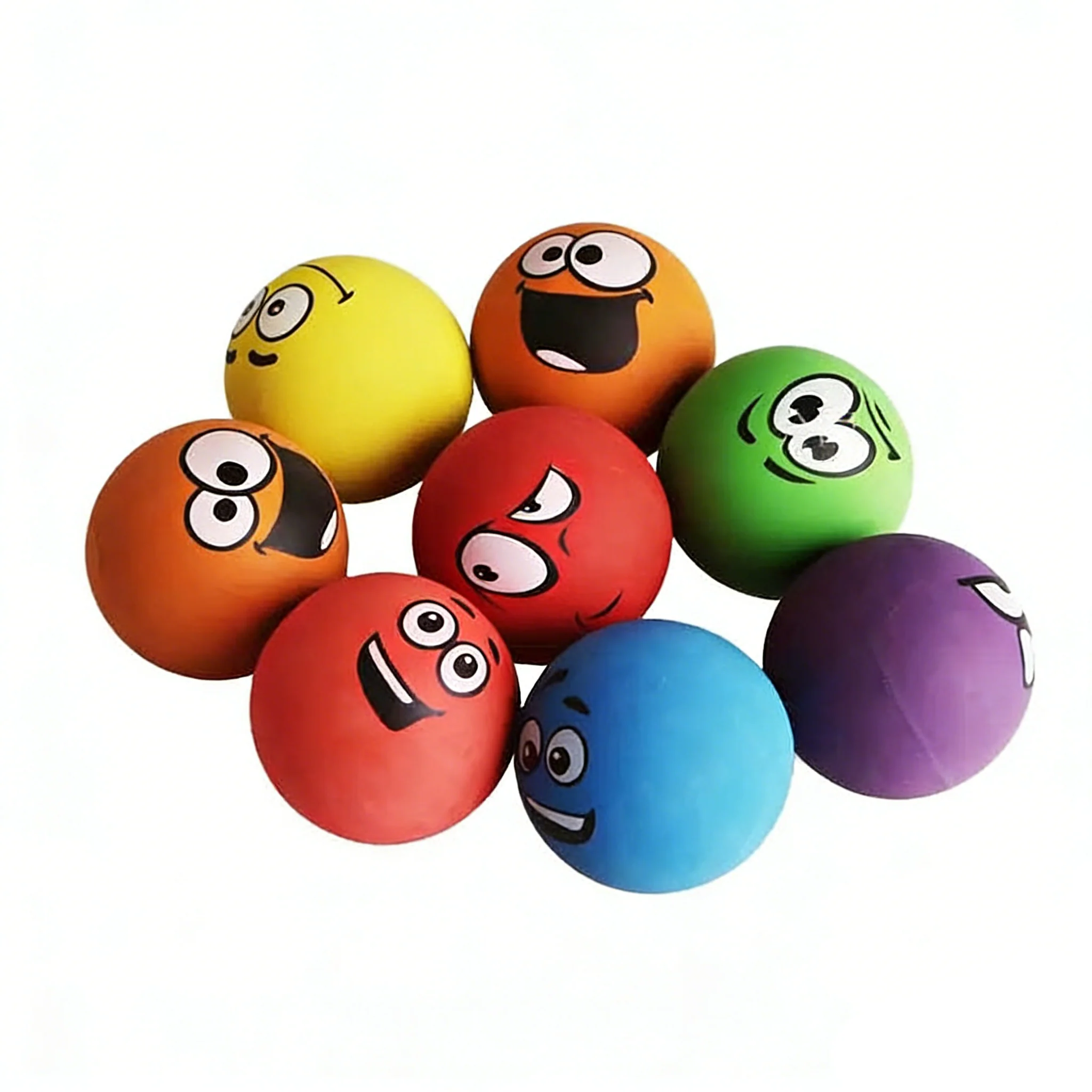 SPP 5PCS Random Color Diameter 6cm Sports Toy Balls Reaction Training Balls for Agility & Reflex Practice - Image 6