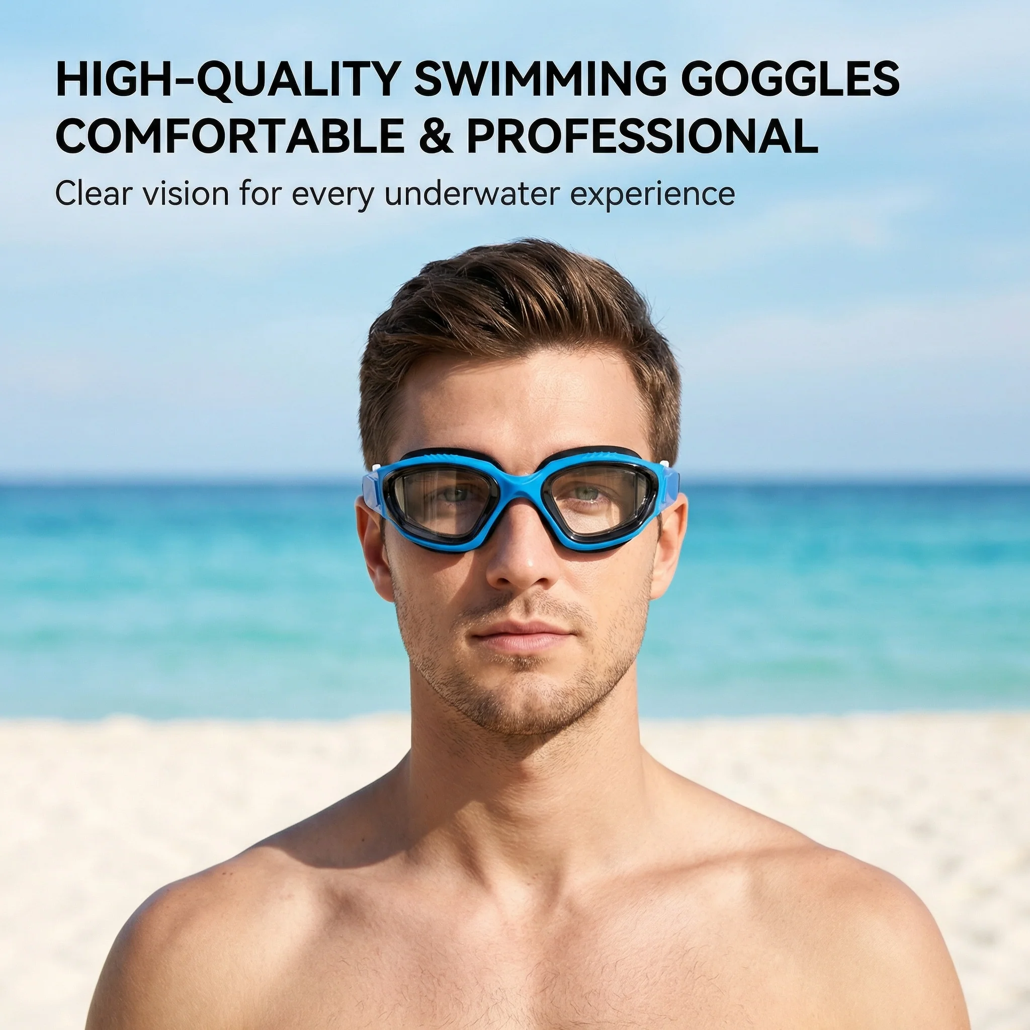 SPP Adult Swimming Goggles with High Quality and Fog & Water Resistant G2302 - Image 11