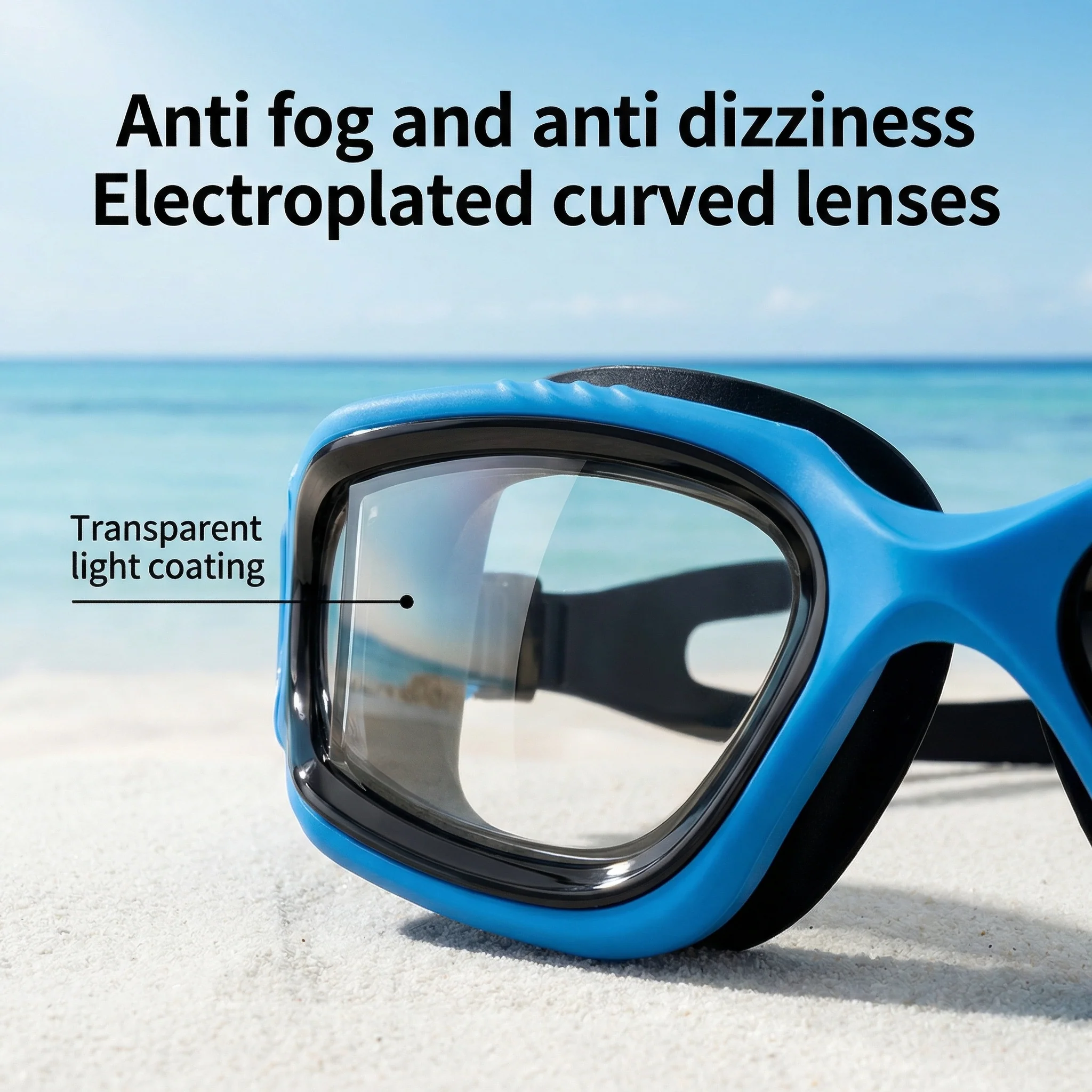 SPP Adult Swimming Goggles with High Quality and Fog & Water Resistant G2302 - Image 7