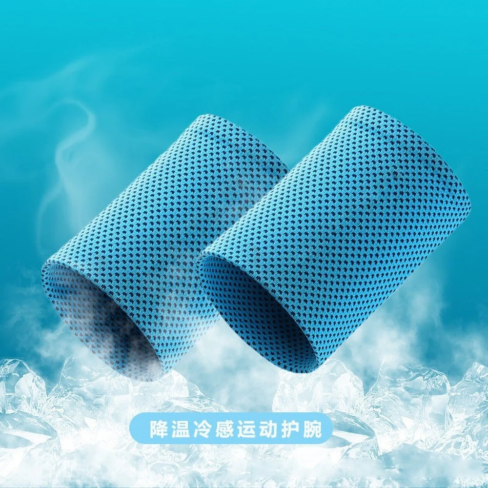 SPPHONEIX Summer Outdoor Cool Feeling Sports Wristband Towel for Running, Mountaineering, Sweat Wiping, Fitness, Basketball, Ice Silk Sweat-Absorbing, Comfortable and Breathable - Image 4