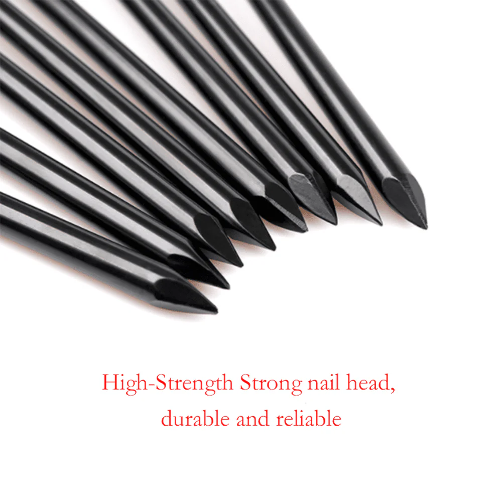SPPHONEIX Heavy Duty Steel Metal Tent Canopy Camping Stakes Peg Ground Nail 4WD 10Pcs 20Cm 30Cm - Image 4
