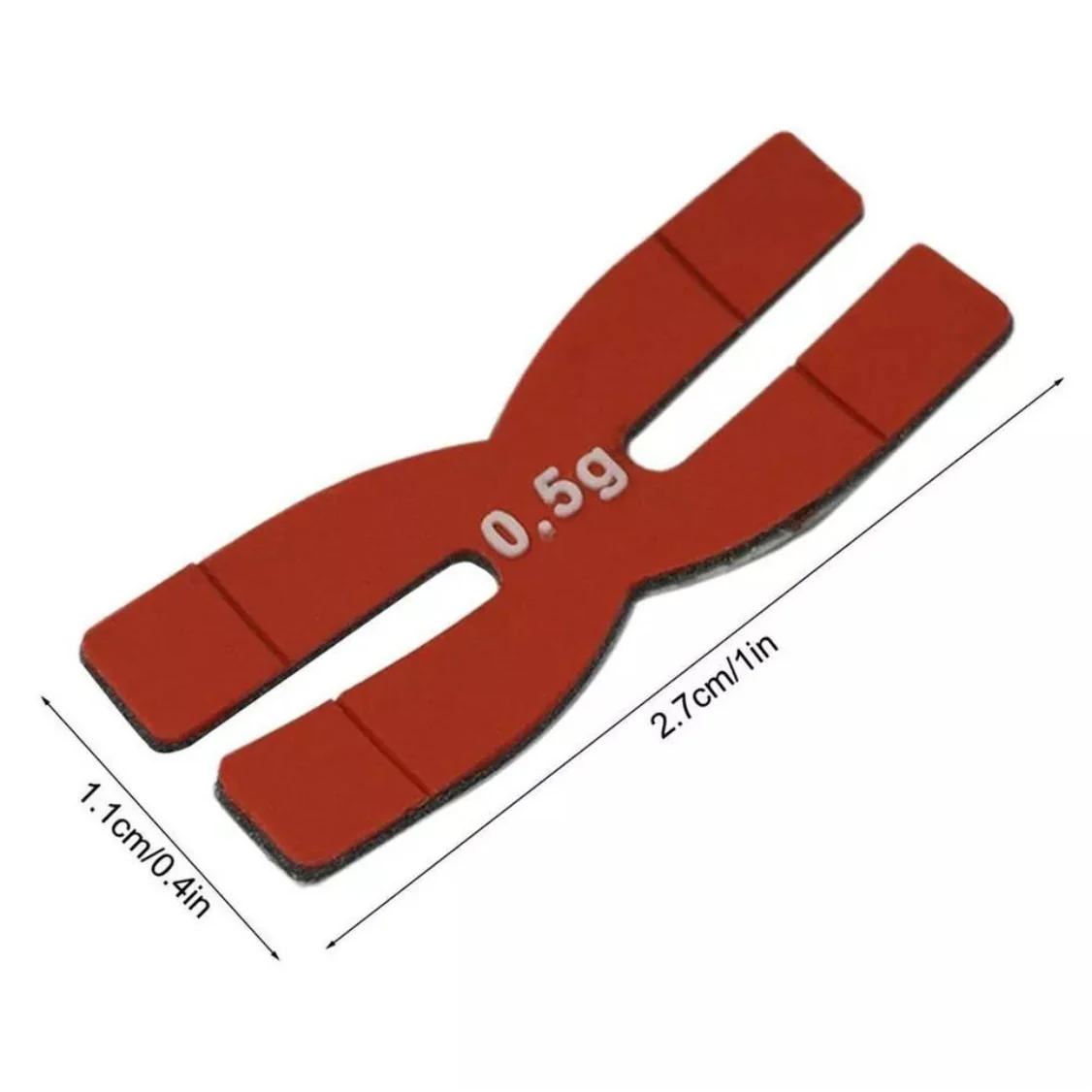SPP Badminton Racket Head Weight 0.5g Silicone Balancer - Image 2