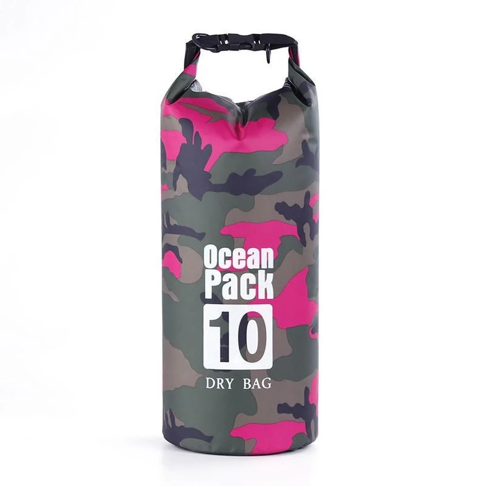 SPPHONEIX Camouflage  3L,5L,10L,20L PVC Waterproof Dry Bag Sack Floating Boating Kayaking Camping - Image 15
