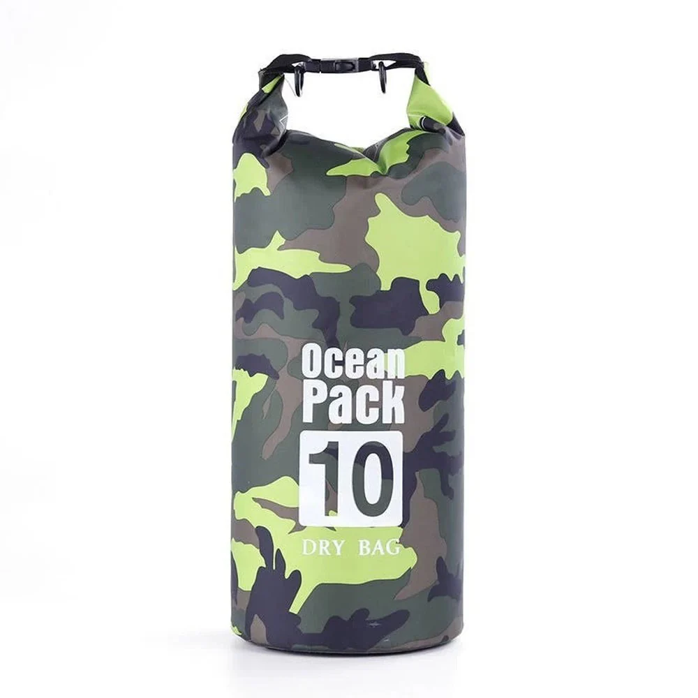 SPPHONEIX Camouflage  3L,5L,10L,20L PVC Waterproof Dry Bag Sack Floating Boating Kayaking Camping - Image 16
