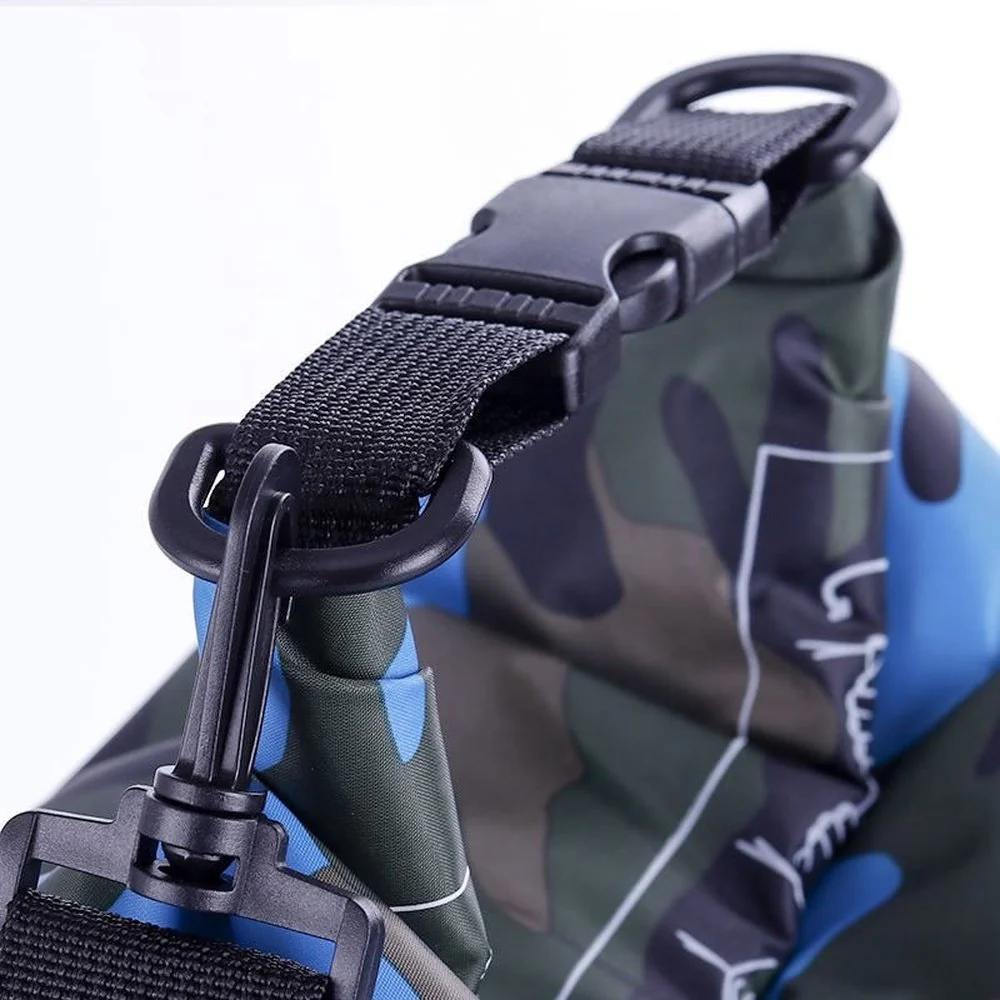 SPPHONEIX Camouflage  3L,5L,10L,20L PVC Waterproof Dry Bag Sack Floating Boating Kayaking Camping - Image 3