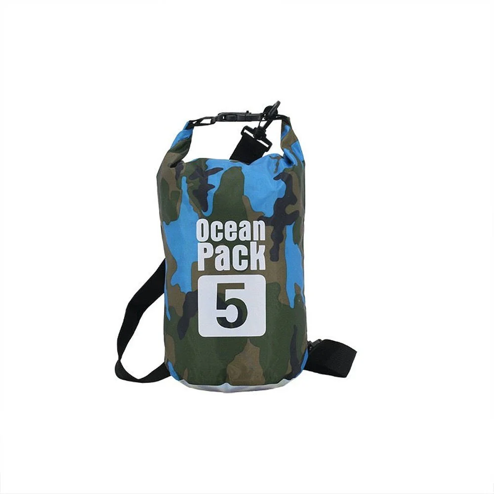 SPPHONEIX Camouflage  3L,5L,10L,20L PVC Waterproof Dry Bag Sack Floating Boating Kayaking Camping - Image 9