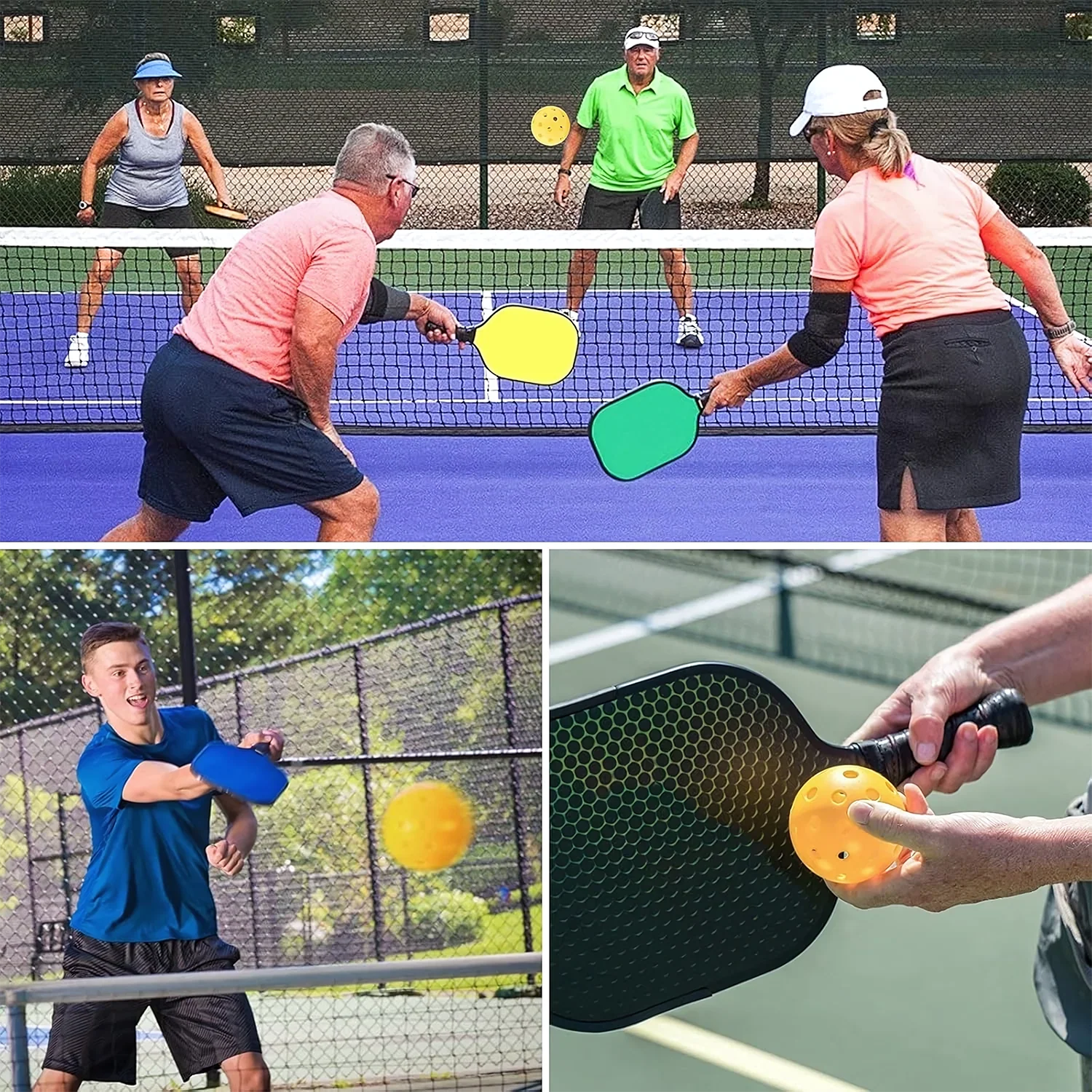 SPPHONEIX Pickleball Balls 26/40-hole Indoor or outdoor Balls(1 pcs) - Image 9