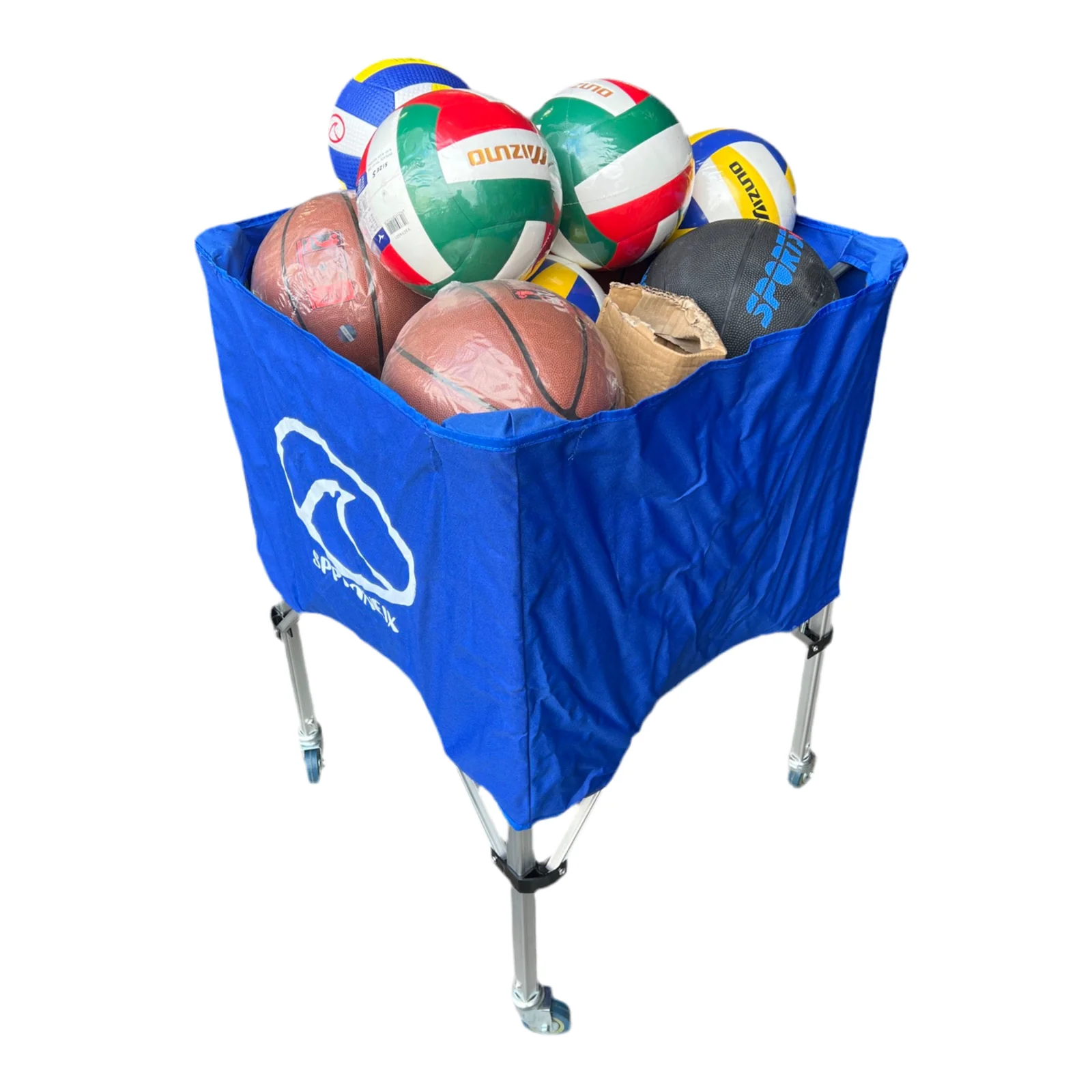 SPPHONEIX Portable Cart with Wheels Volleyball basketball football Ball Storage Indoor Outdoor - Image 13