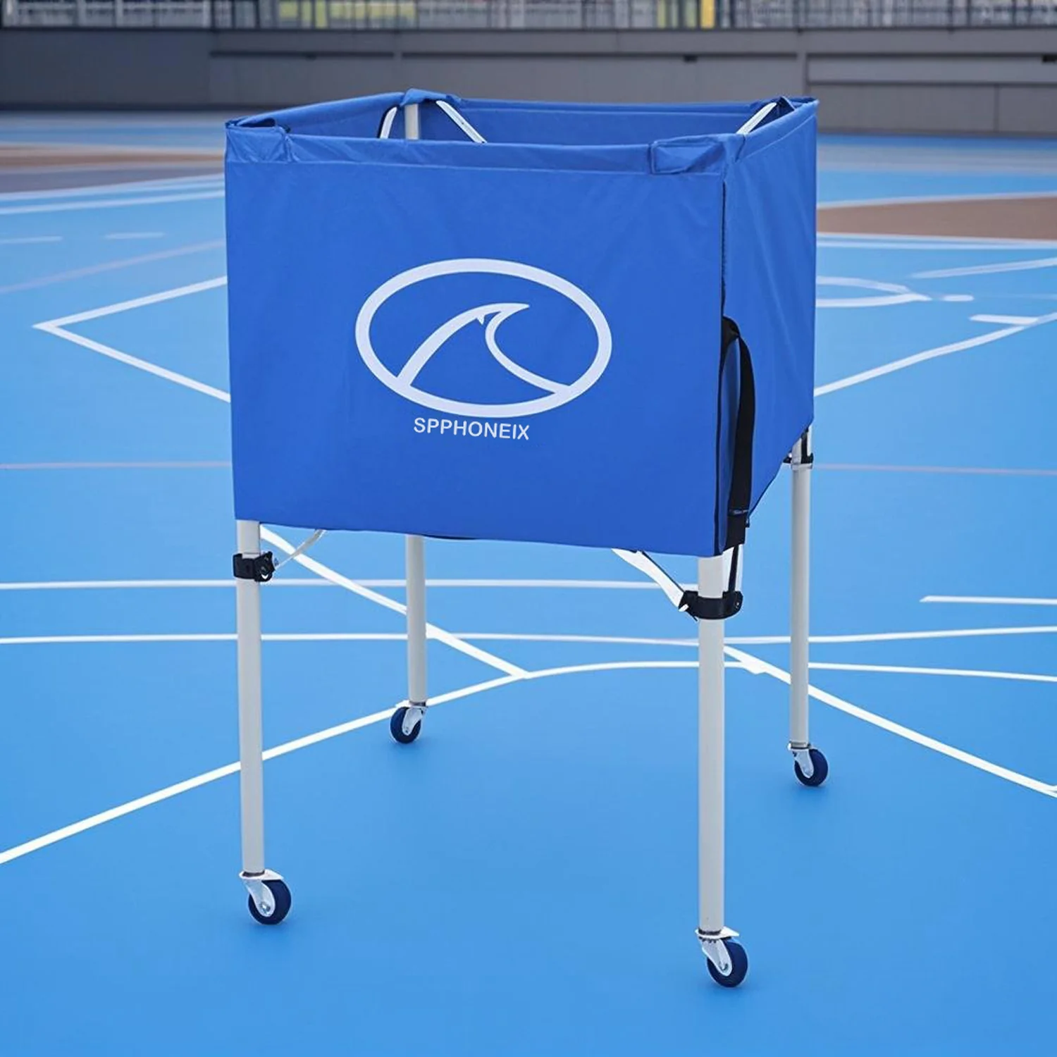 SPPHONEIX Portable Cart with Wheels Volleyball basketball football Ball Storage Indoor Outdoor - Image 8