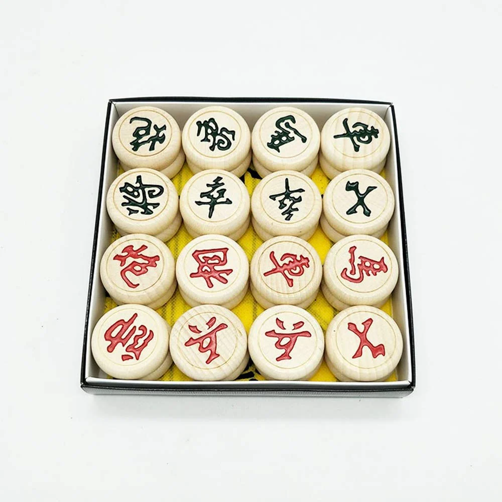 SPPHONEIX Wooden Chinese Chess Xiangqi Set for Board Game Traditional Game Travel Game - Image 5