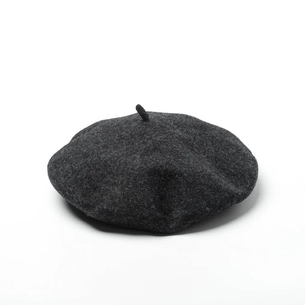 Wool French Beret Newsboy Hat Cap Winter Warm - Image 12